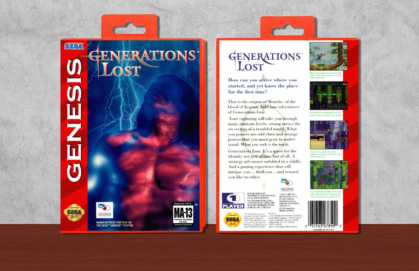 Generations Lost, Case Color: Red