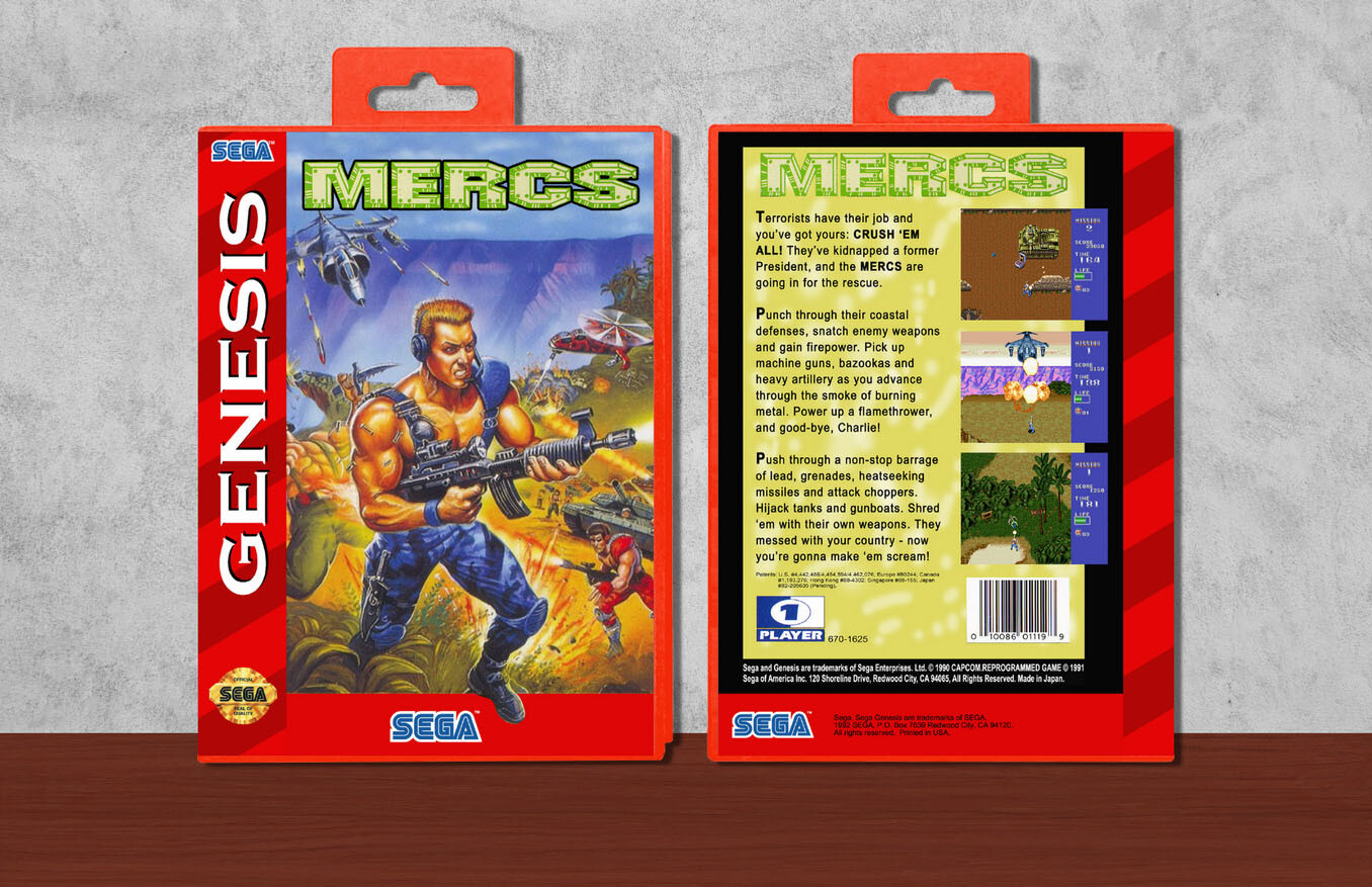 Mercs, Case Color: Red