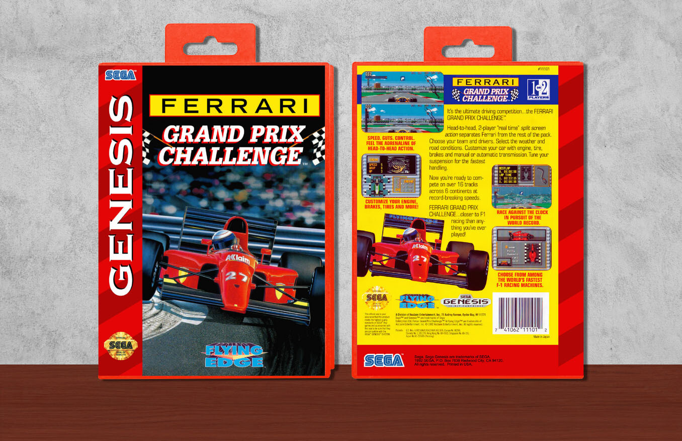Ferrari Grand Prix Challenge, Case Color: Red
