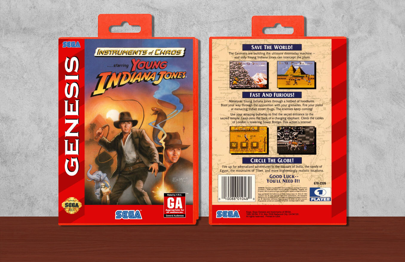 Instruments of Chaos starring Young Indiana Jones