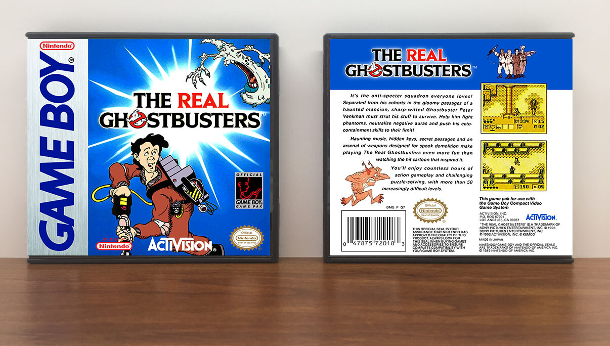 Real Ghostbusters, The, Artwork Spine Color: Chrome