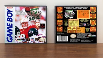 NFL Quarterback Club &#39;96, Artwork Spine Color: Chrome