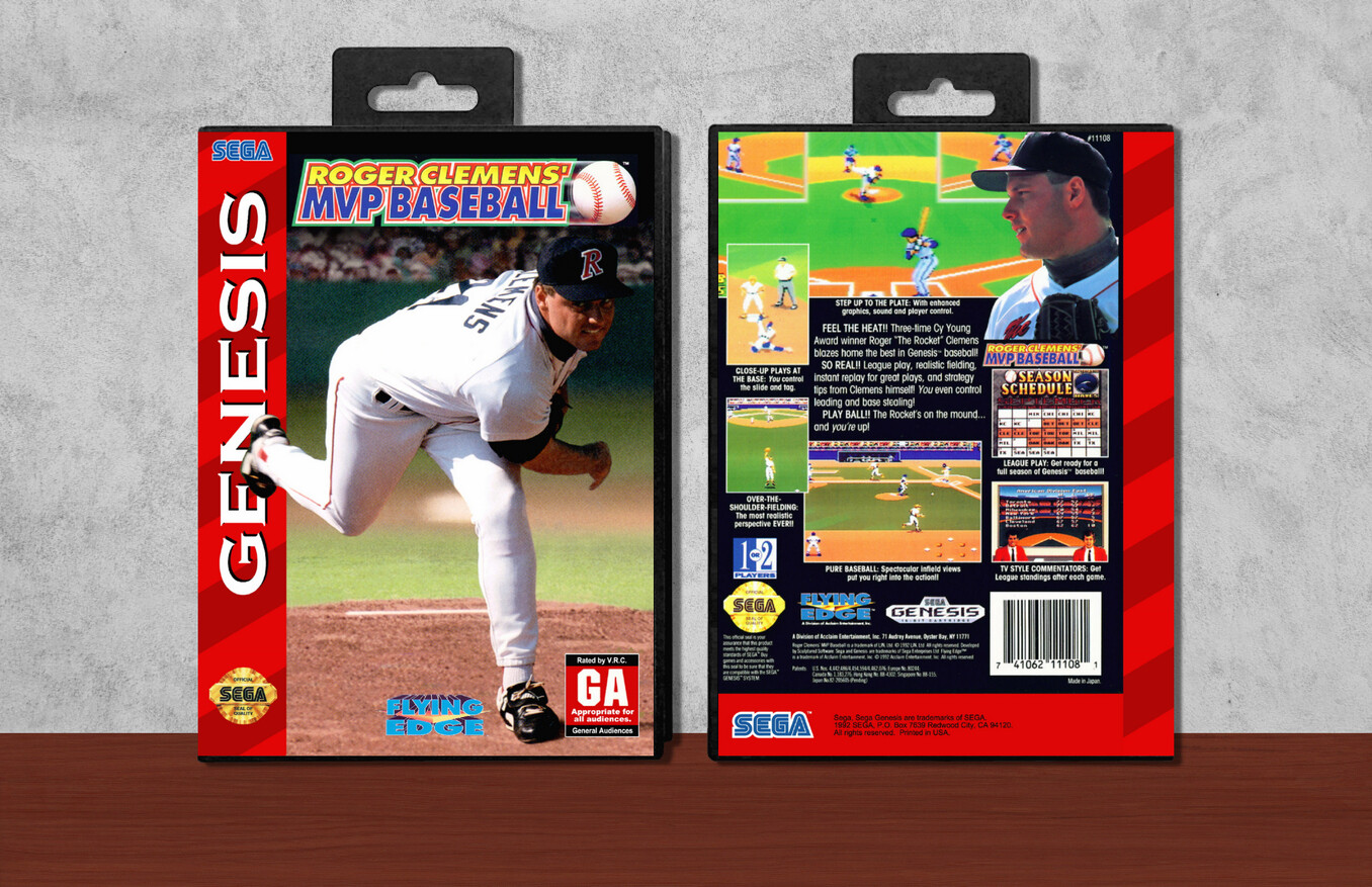 Roger Clemens&#39; MVP Baseball, Case Color: Black