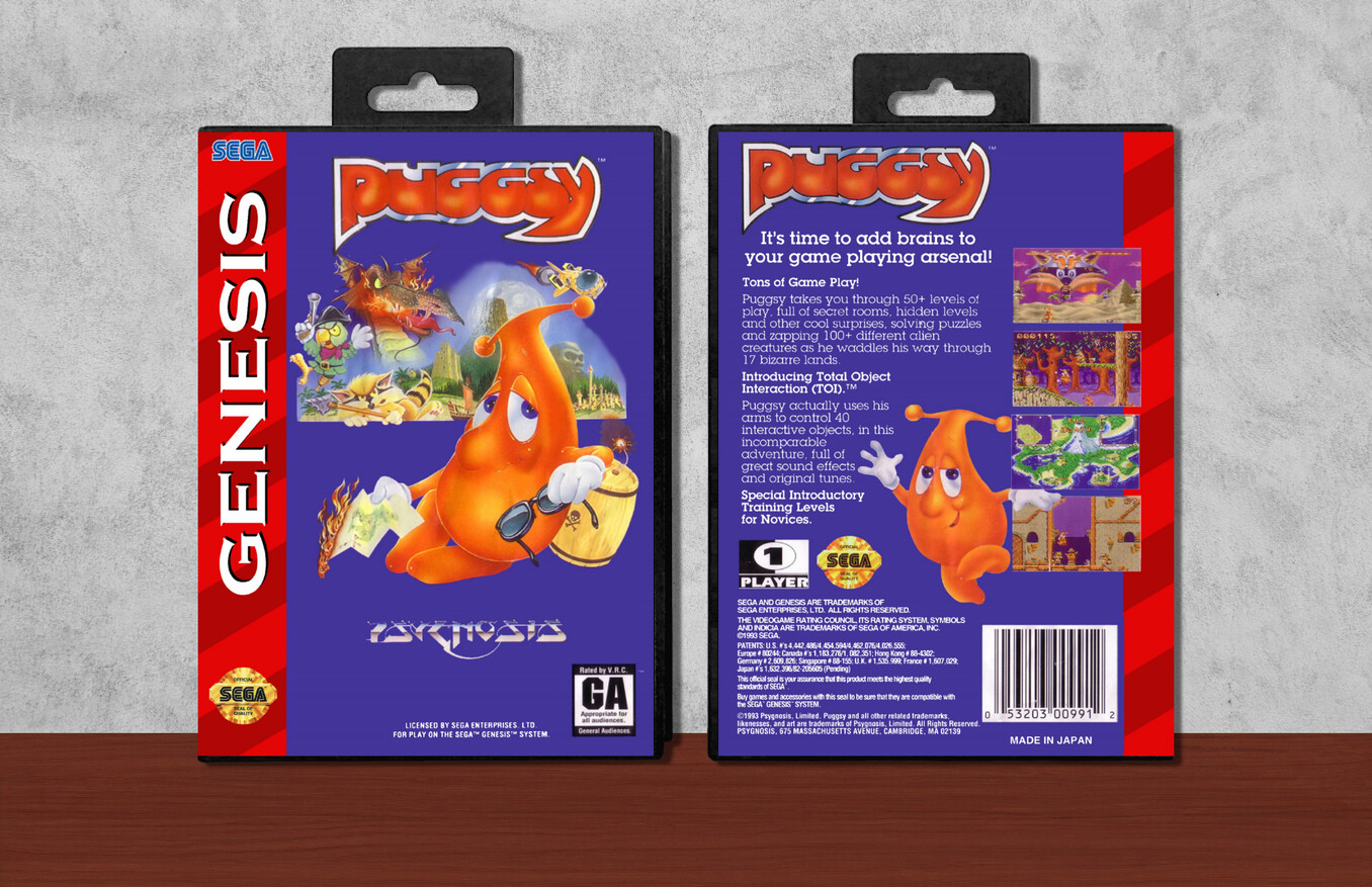 Puggsy, Case Color: Black