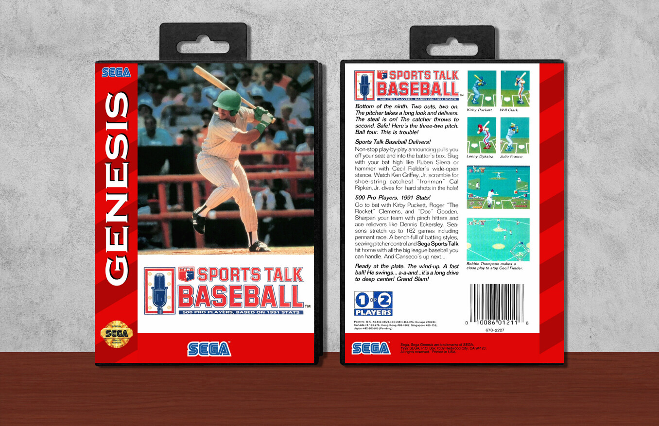 Sports Talk Baseball, Case Color: Black