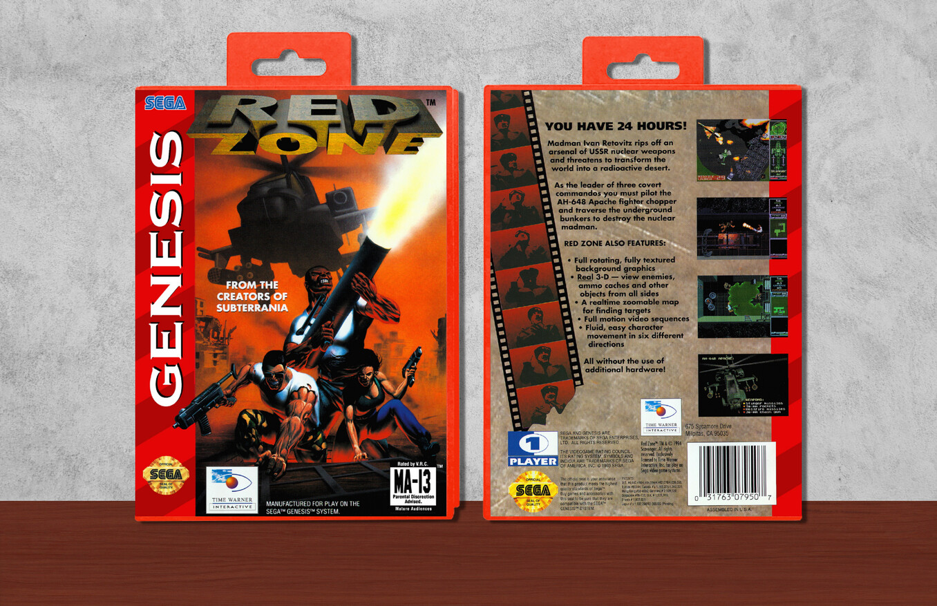 Red Zone, Case Color: Red