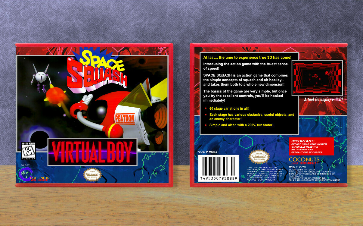 Space Squash (English Translation), Case Color: Red