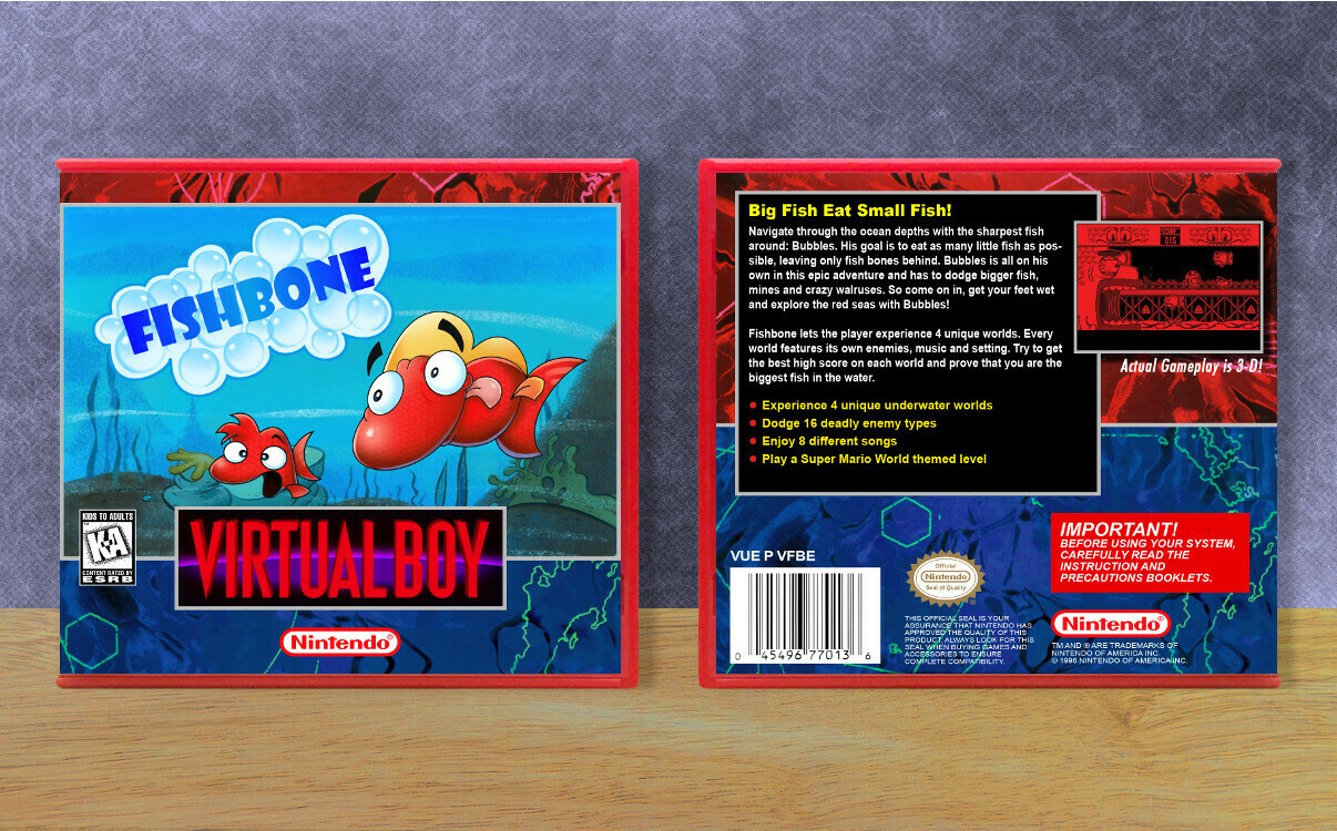 FishBone, Case Color: Red