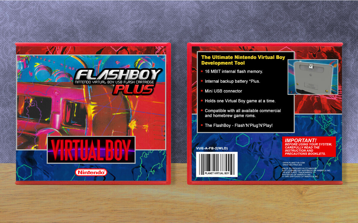 FlashBoy Plus, Case Color: Red