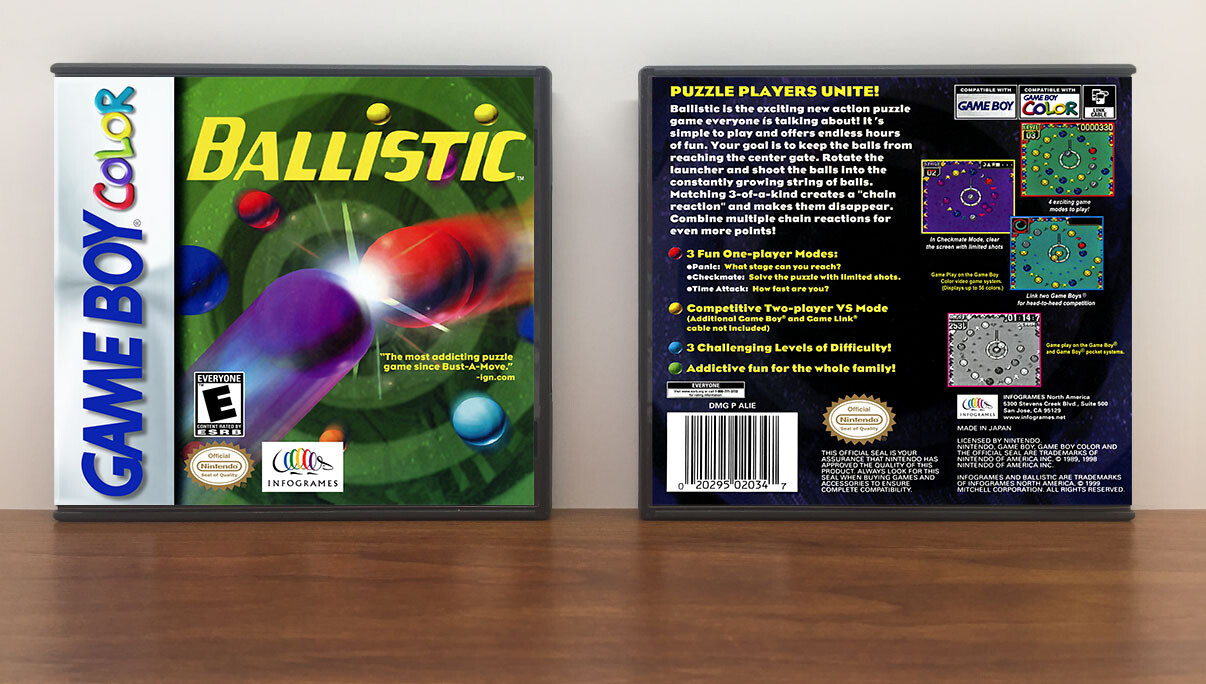 Ballistic, Artwork Spine Color: Chrome