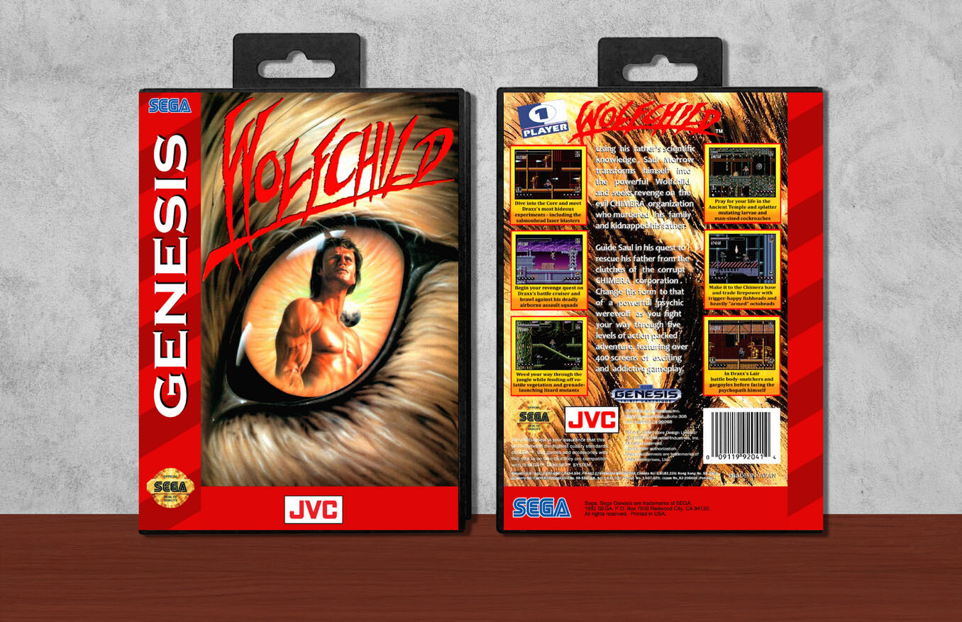 Wolfchild, Case Color: Black