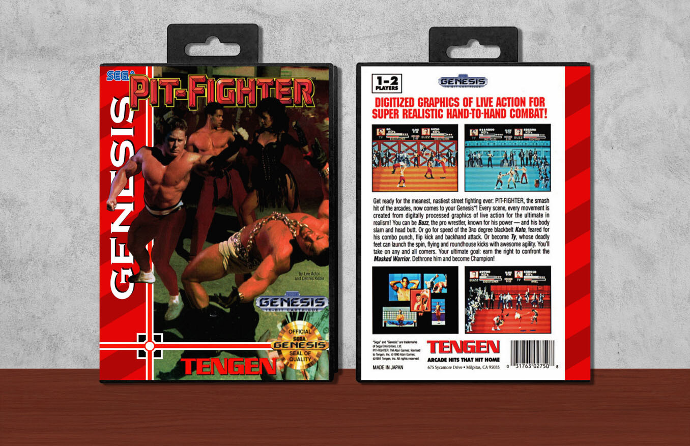 Pit-Fighter, Case Color: Black