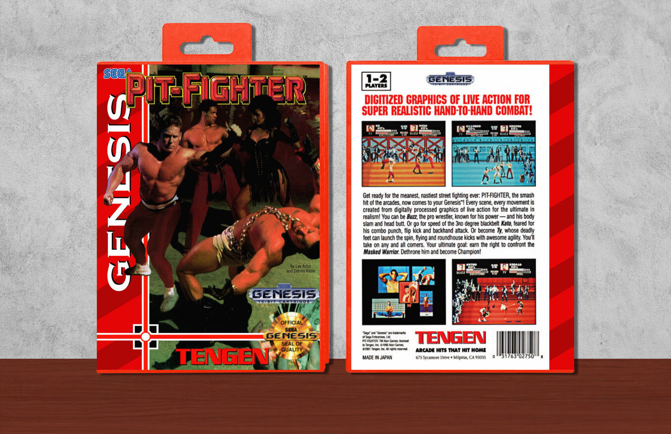 Pit-Fighter, Case Color: Red