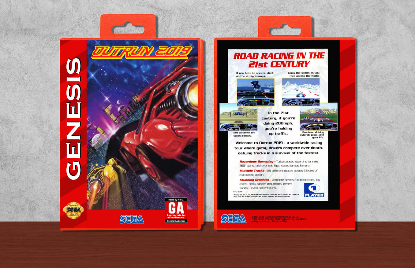 OutRun 2019, Case Color: Red