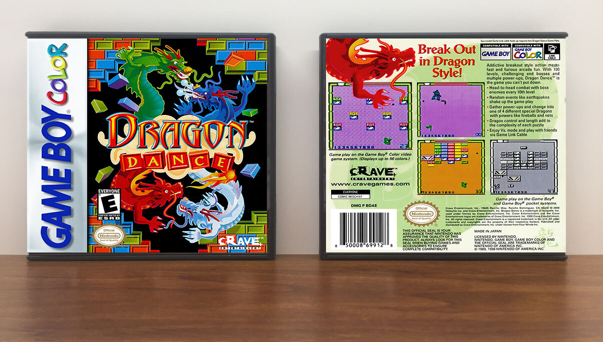 Dragon Dance, Artwork Spine Color: Chrome