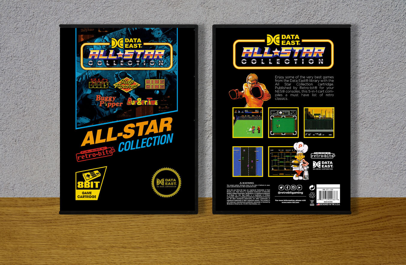 Data East All Star Collection, Case Color: DARK GREY (OEM DS CASE COLOR)