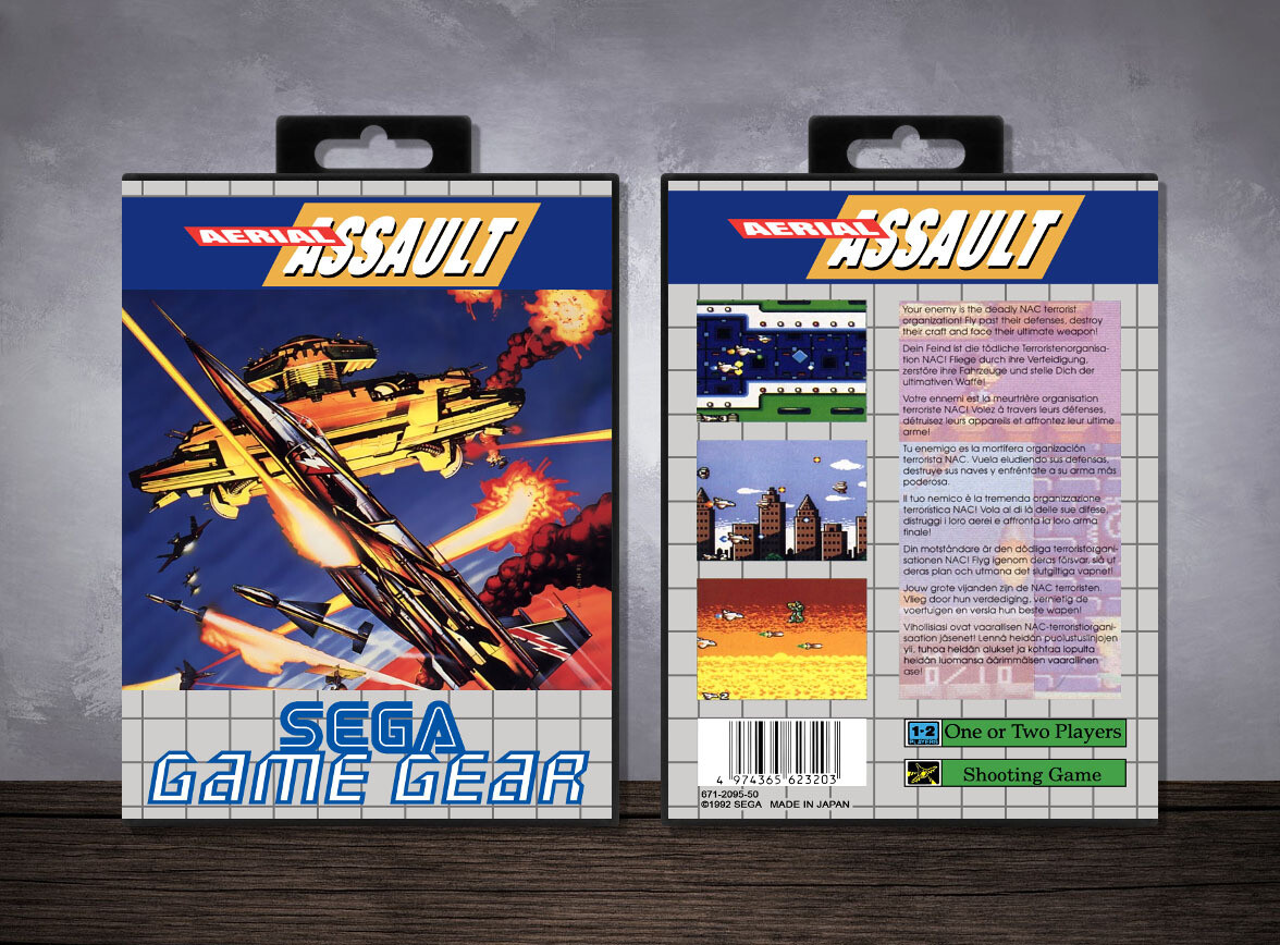 Aerial Assault, Case Color: Black