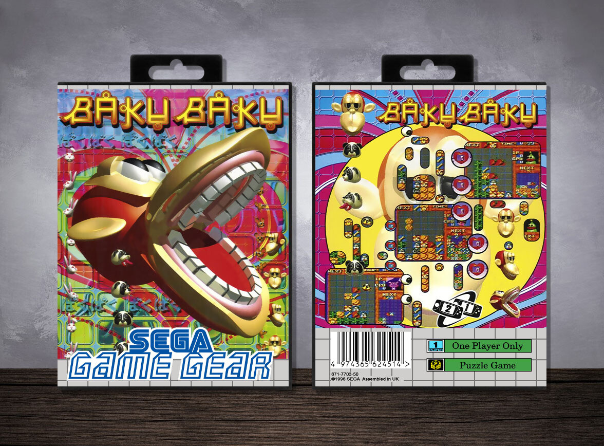 Baku Baku Animal, Case Color: Black