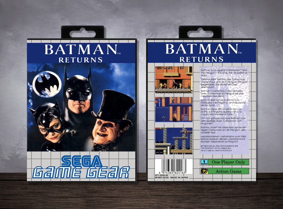 Batman Returns, Case Color: Black