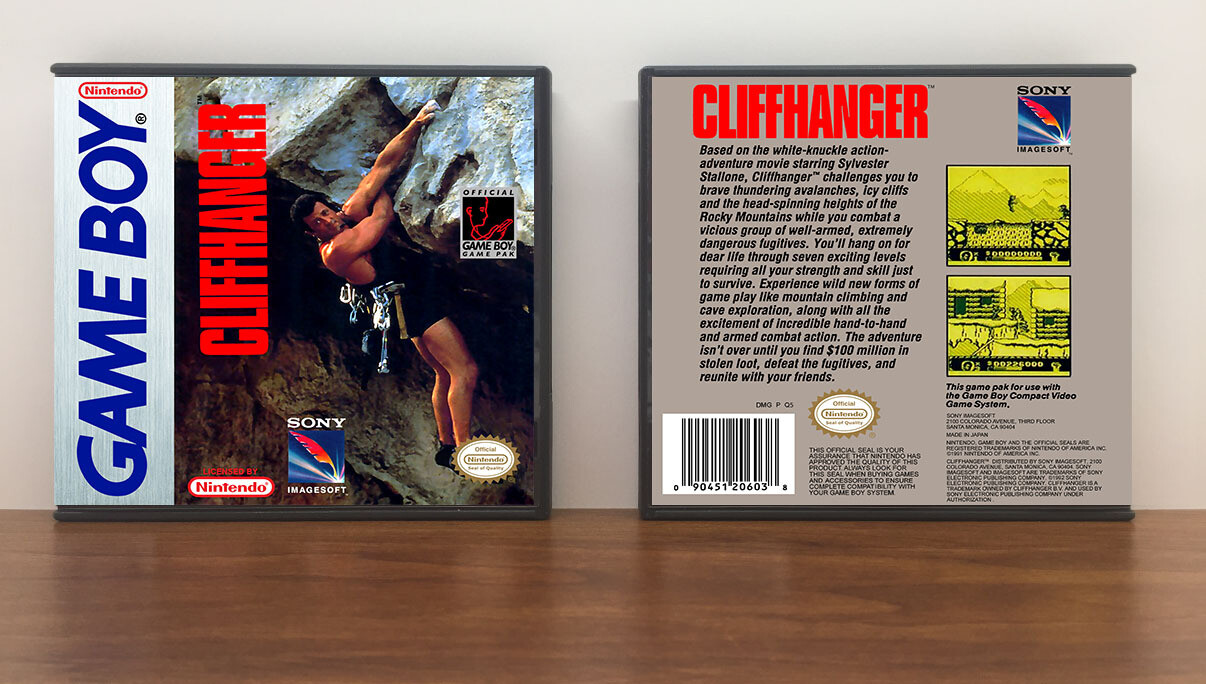 Cliffhanger, Artwork Spine Color: Chrome