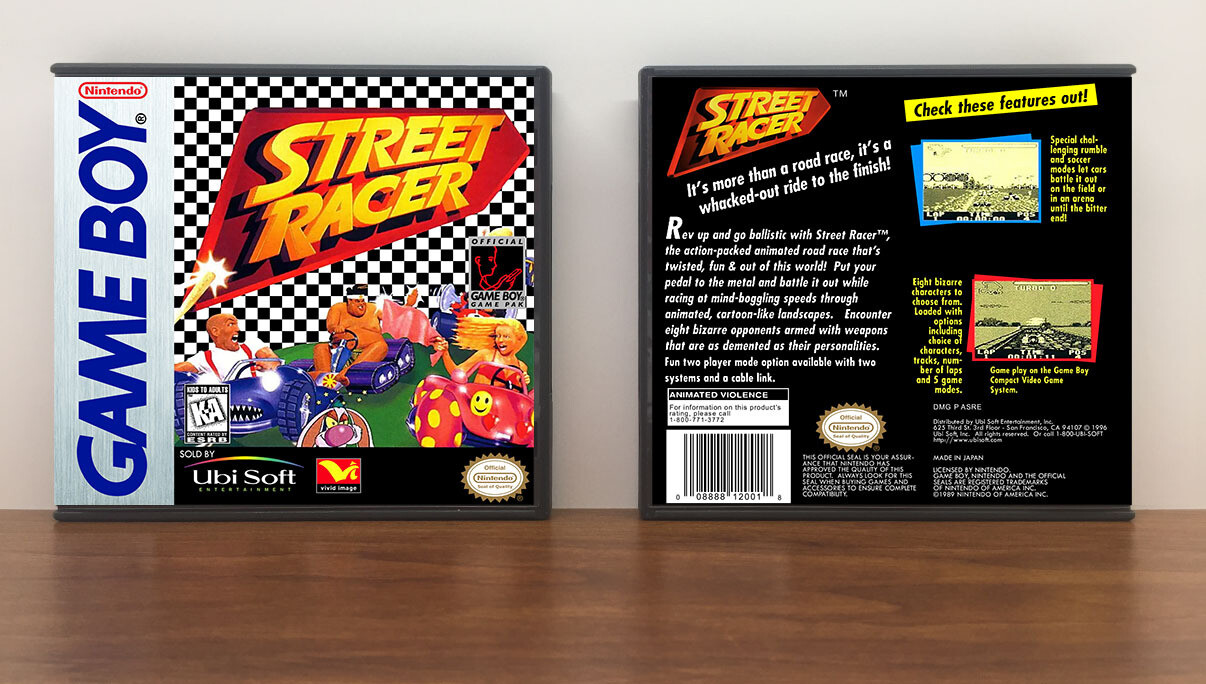 Street Racer, Artwork Spine Color: Chrome