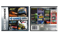 4 Games on One Game Pak: GT Advance / GT Advance 2 / GT Advance 3 / MotoGP