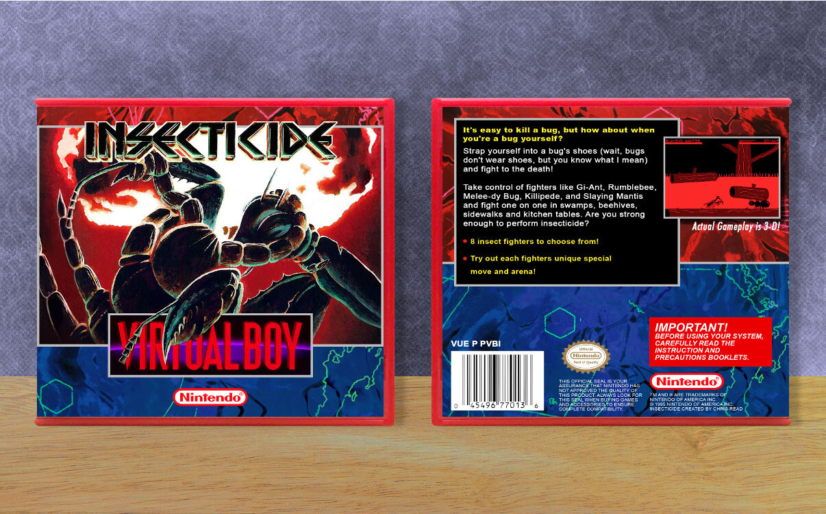 Insecticide, Case Color: Red