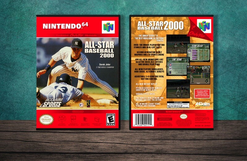 All-Star Baseball 2000, Case Color: DARK GREY (OEM DS CASE COLOR)