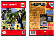 N64☆BLUES BROTHERS 2000 海外版 端子清掃済み