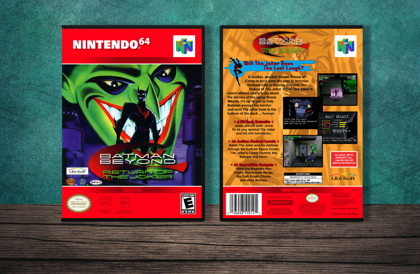 Batman Beyond: Return of the Joker, Case Color: DARK GREY (OEM DS CASE COLOR)