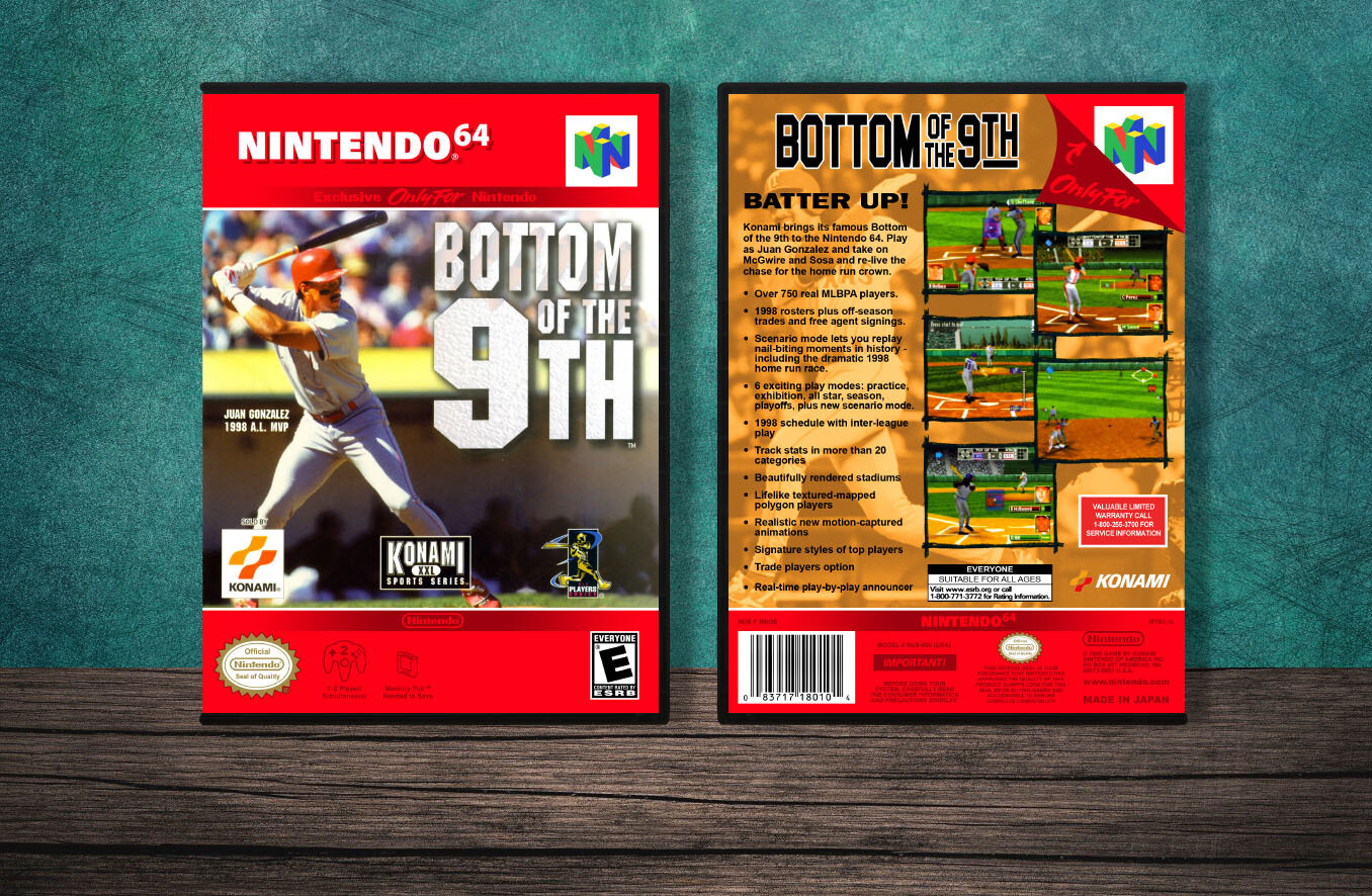 Bottom of the 9th, Case Color: DARK GREY (OEM DS CASE COLOR)