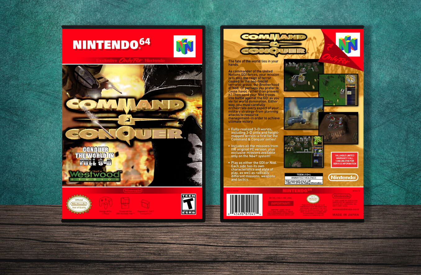 Command and Conquer, Case Color: DARK GREY (OEM DS CASE COLOR)