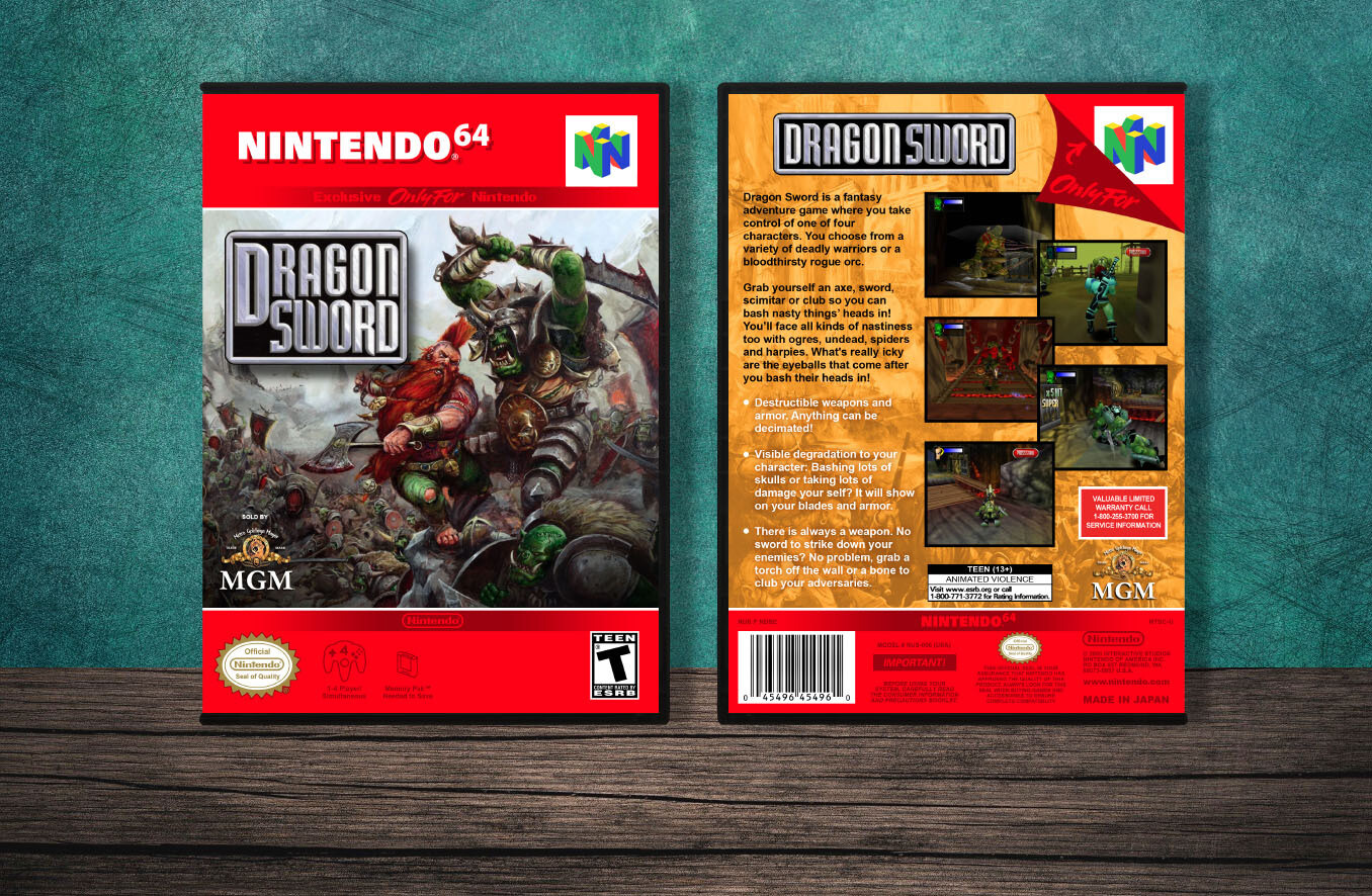 Dragon Sword, Case Color: DARK GREY (OEM DS CASE COLOR)