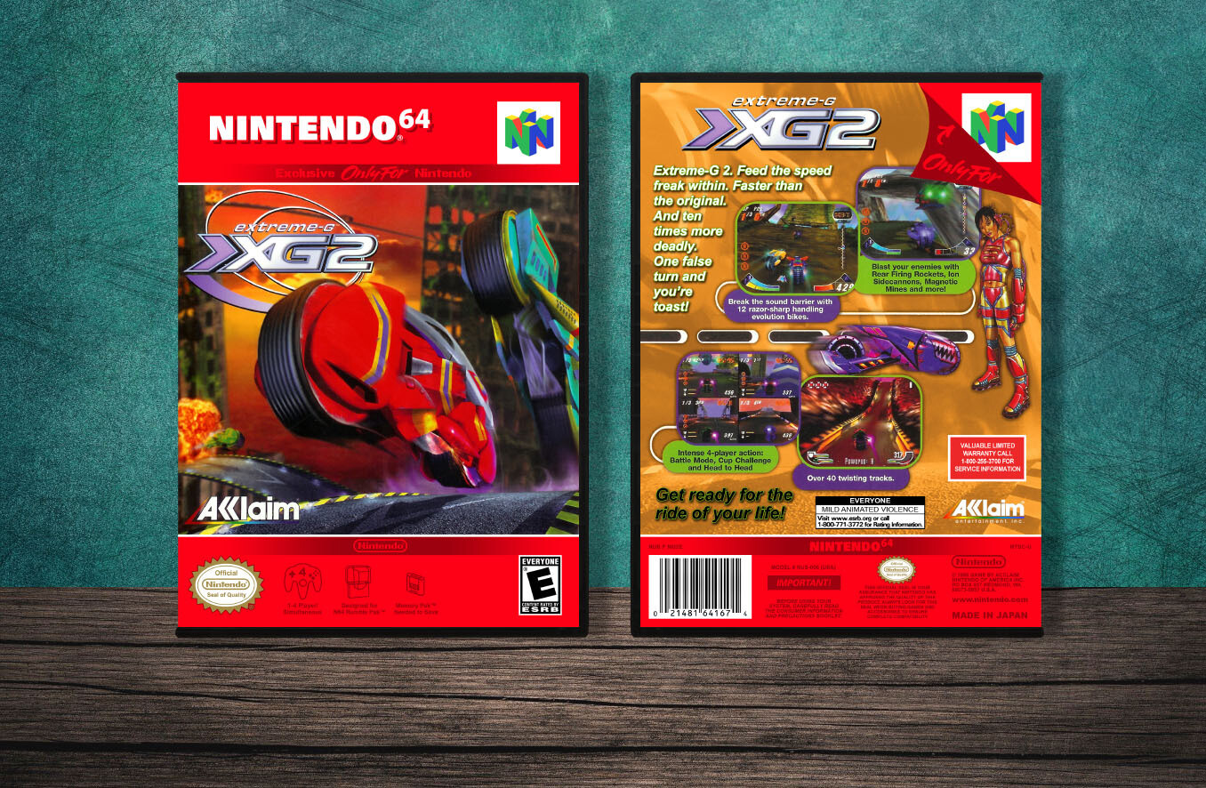 Extreme-G XG2, Case Color: DARK GREY (OEM DS CASE COLOR)