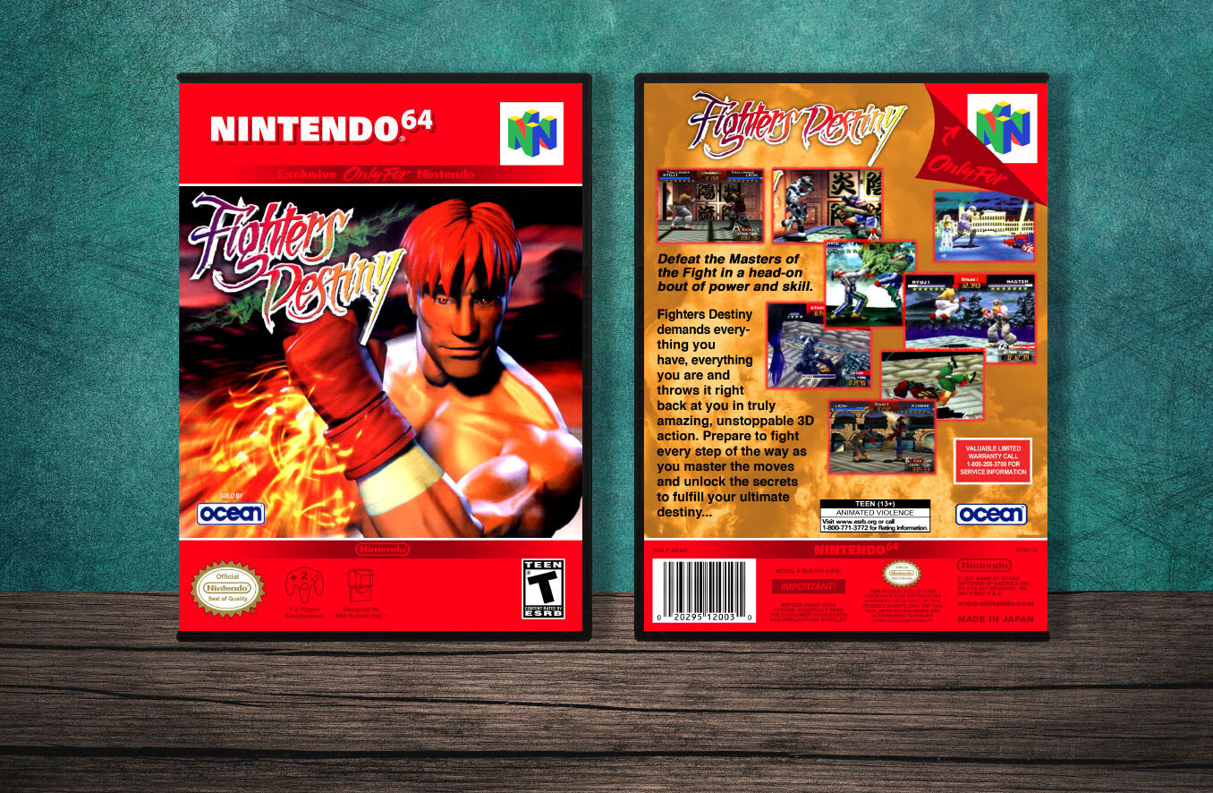 Fighter&#39;s Destiny, Case Color: DARK GREY (OEM DS CASE COLOR)