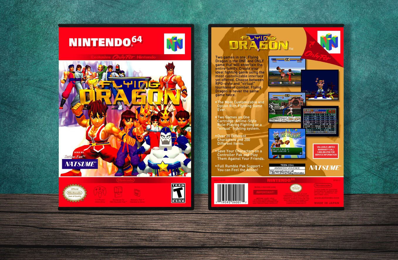 Flying Dragon, Case Color: DARK GREY (OEM DS CASE COLOR)