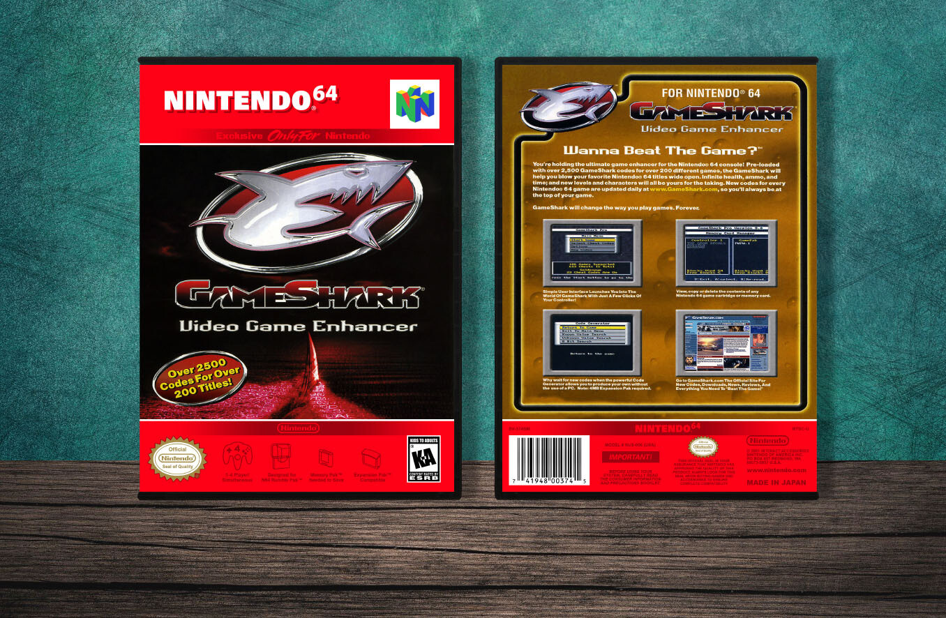 Gameshark Video Game Enhancer, Case Color: DARK GREY (OEM DS CASE COLOR)