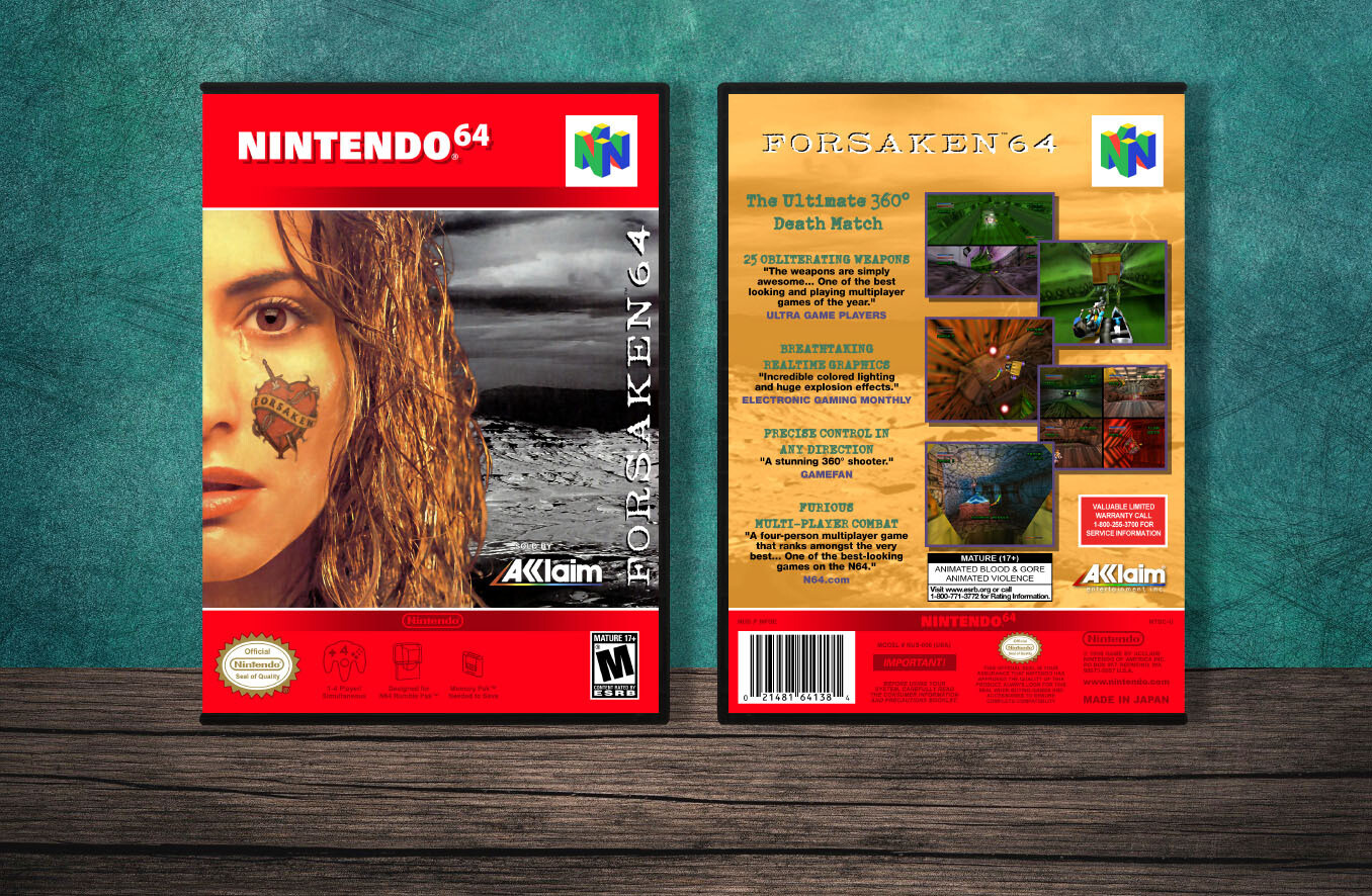 Forsaken, Case Color: DARK GREY (OEM DS CASE COLOR)