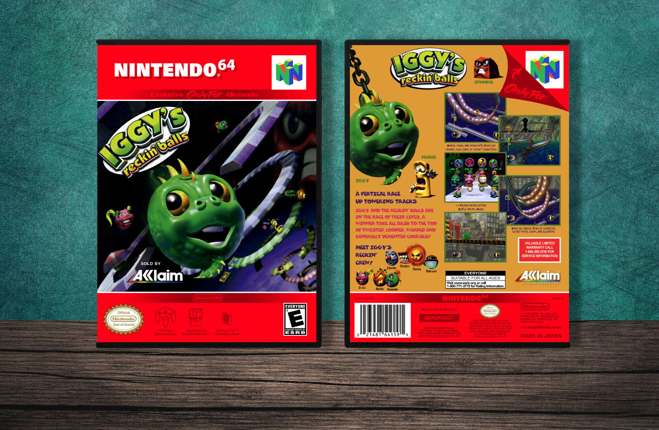 Iggy&#39;s Reckin&#39; Balls, Case Color: DARK GREY (OEM DS CASE COLOR)