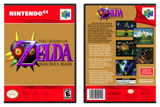 Legend of Zelda: Majora&#39;s Mask, The (Gold Spine)