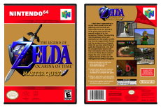 Legend of Zelda: Ocarina of Time, The Master Quest (Gold Spine)