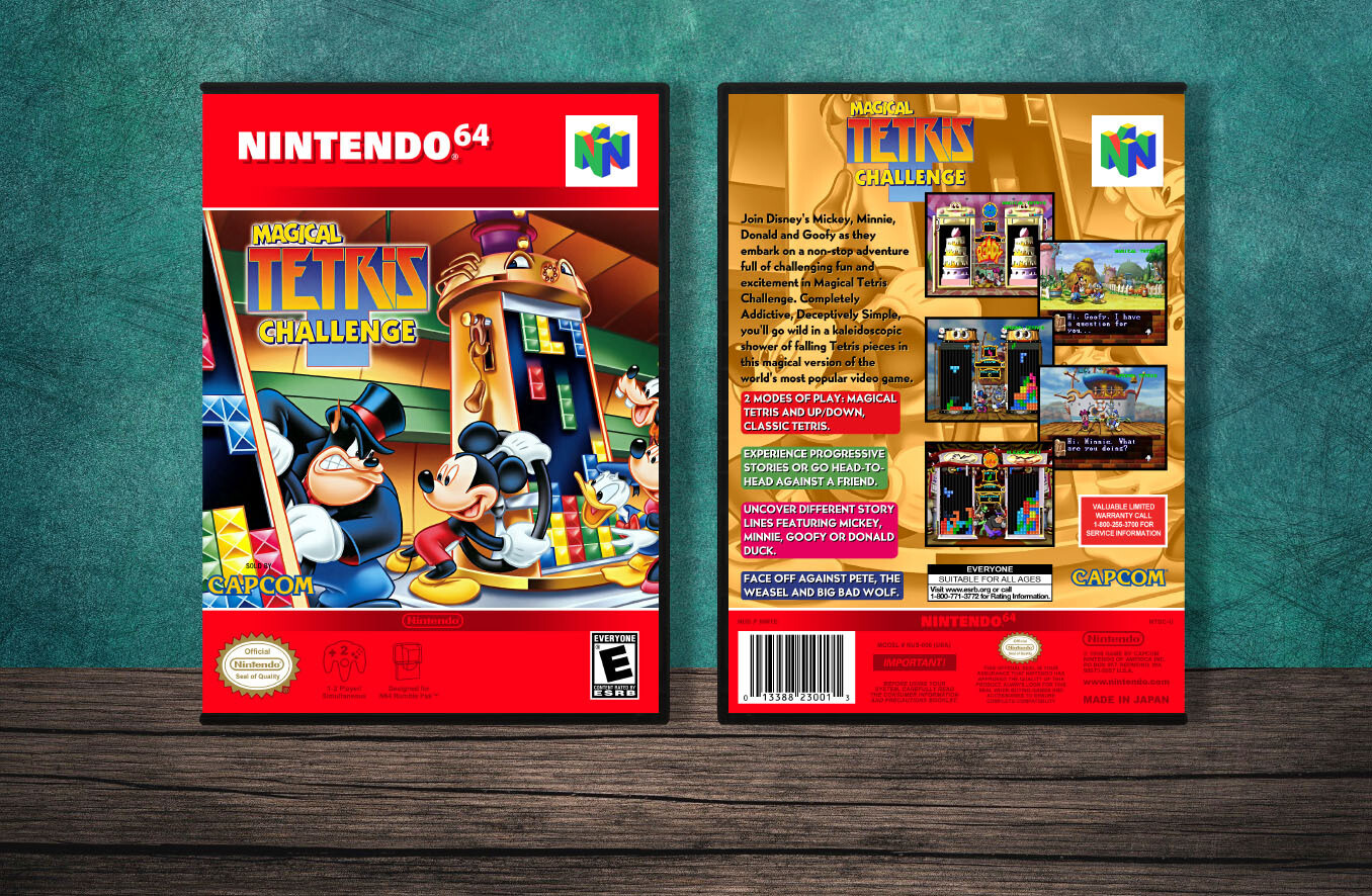 Magical Tetris Challenge, Case Color: DARK GREY (OEM DS CASE COLOR)