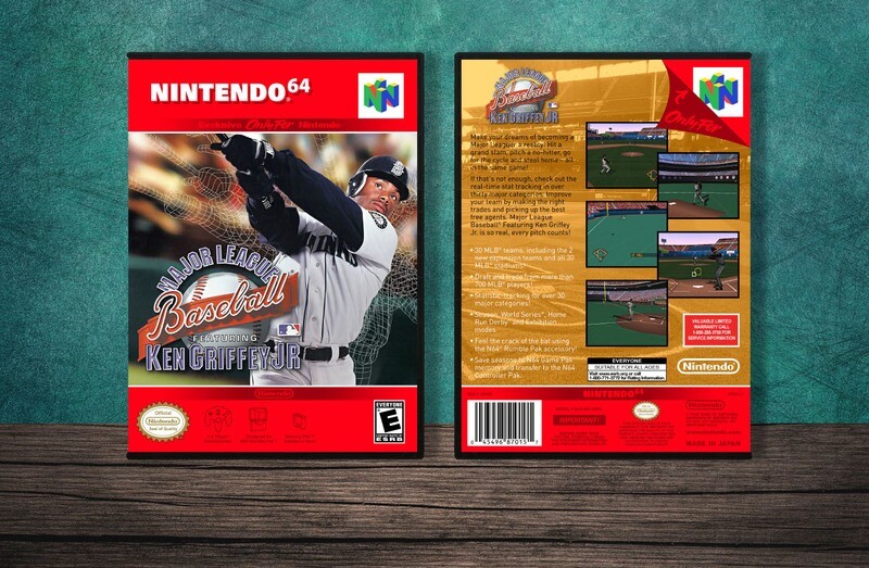 Major League Baseball Featuring Ken Griffey Jr., Case Color: DARK GREY (OEM DS CASE COLOR)