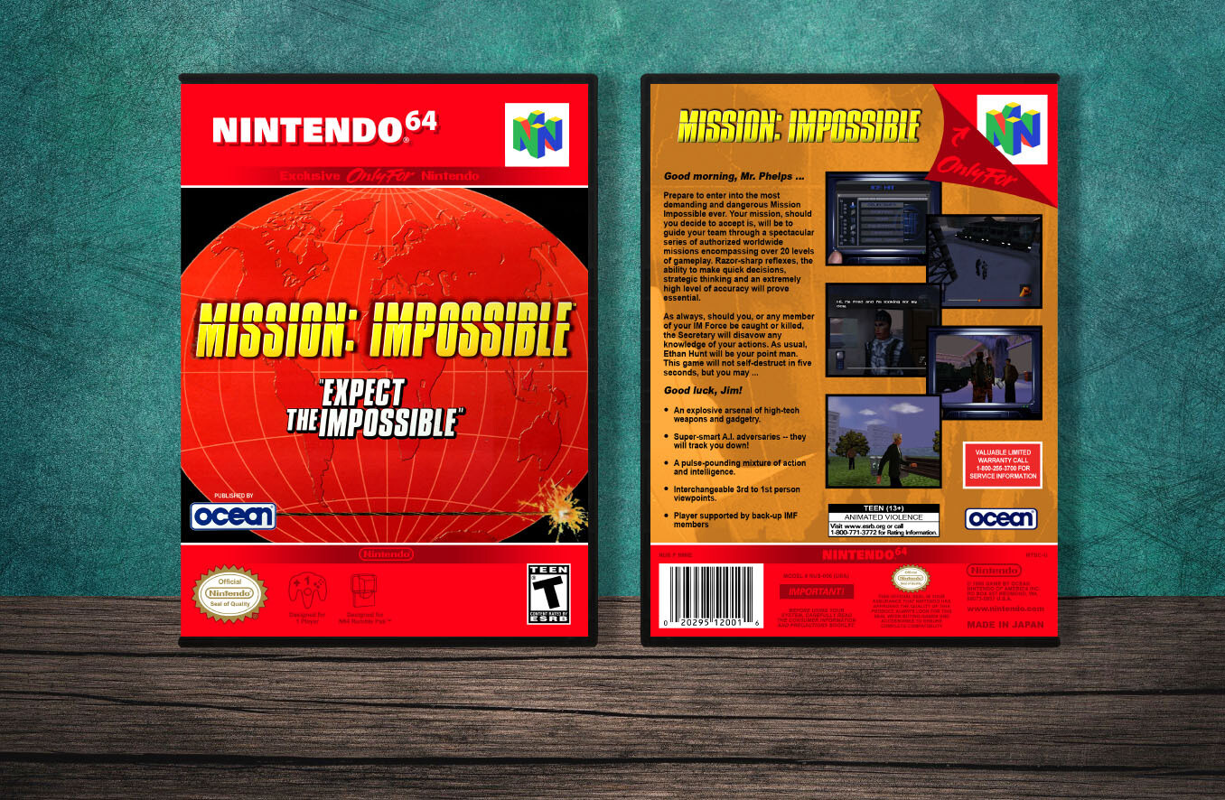 Mission Impossible, Case Color: DARK GREY (OEM DS CASE COLOR)