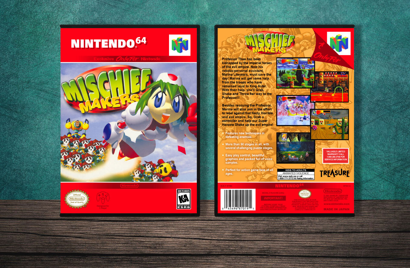 Mischief Makers, Case Color: DARK GREY (OEM DS CASE COLOR)