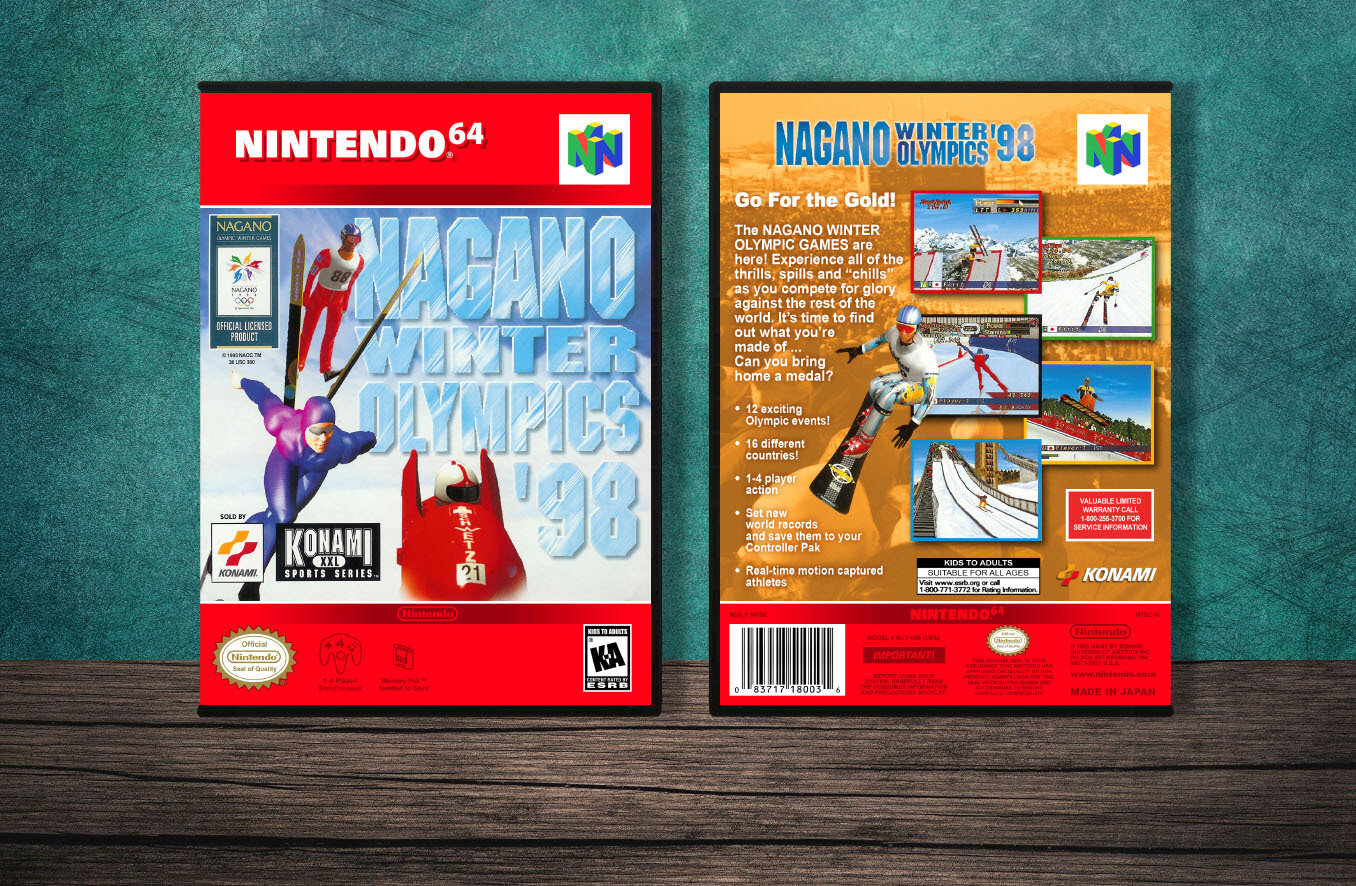 Nagano Winter Olympics &#39;98, Case Color: DARK GREY (OEM DS CASE COLOR)