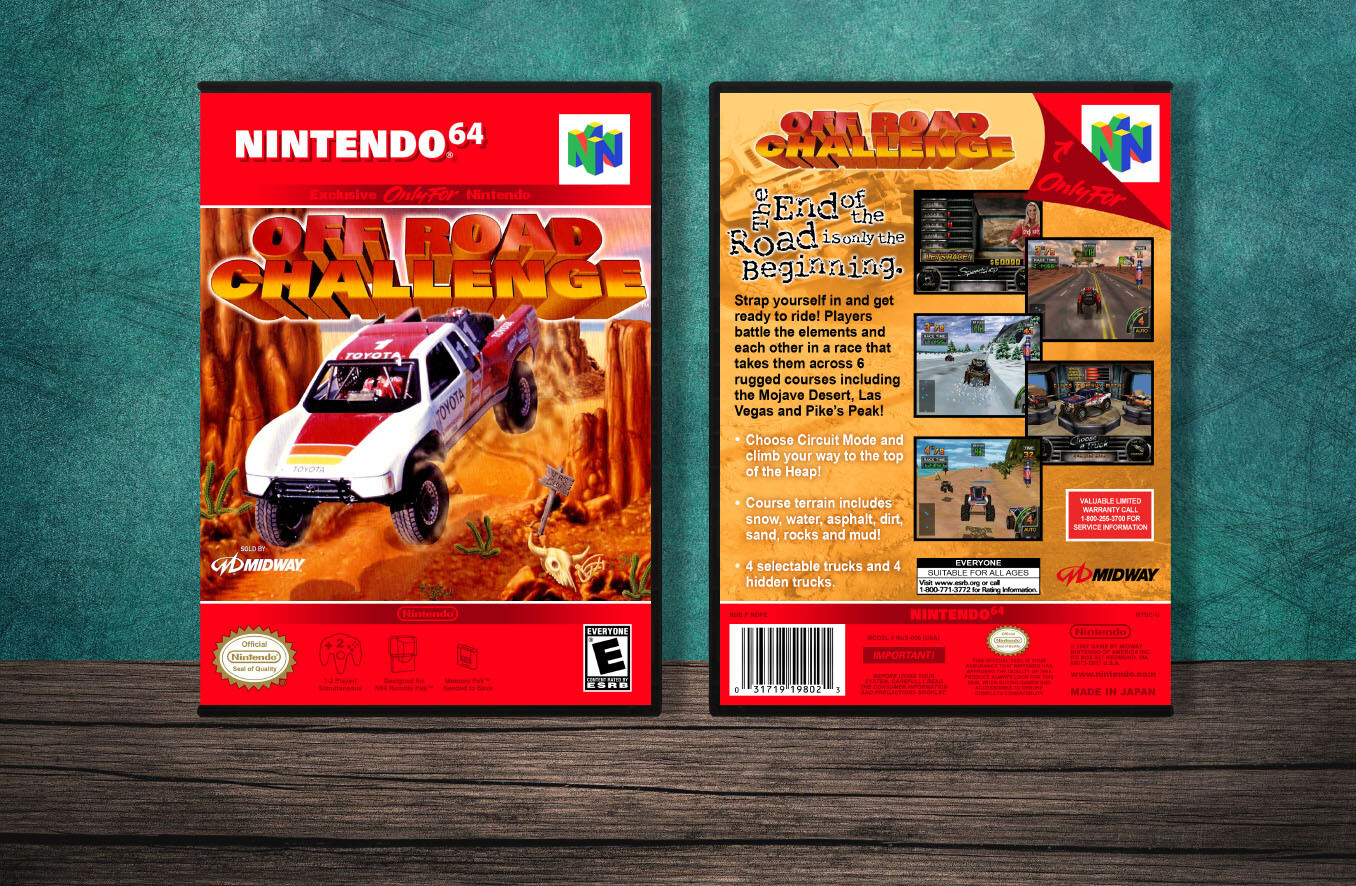 Off Road Challenge, Case Color: DARK GREY (OEM DS CASE COLOR)