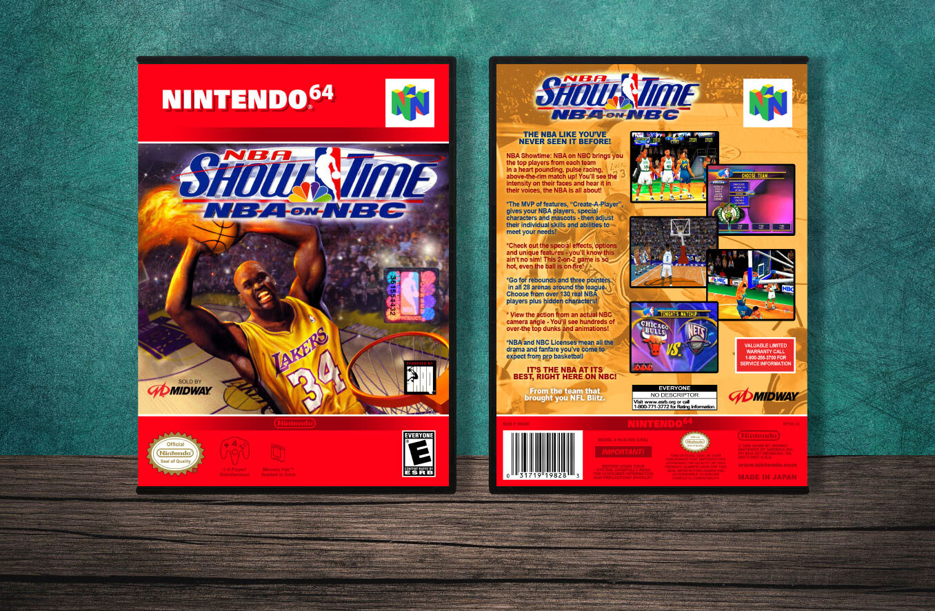 NBA Show Time – NBA on NBC, Case Color: DARK GREY (OEM DS CASE COLOR)