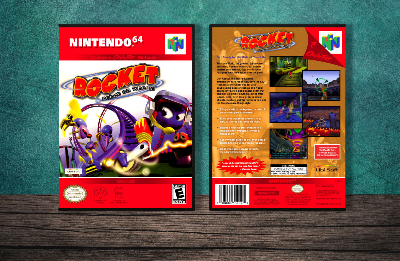 Rocket: Robot on Wheels, Case Color: DARK GREY (OEM DS CASE COLOR)