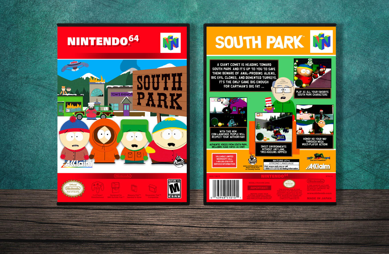 South Park, Case Color: DARK GREY (OEM DS CASE COLOR)